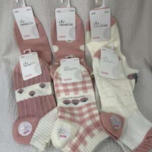 Pack x6 Medias Surtidas- Amanecer "Pack Rosie"