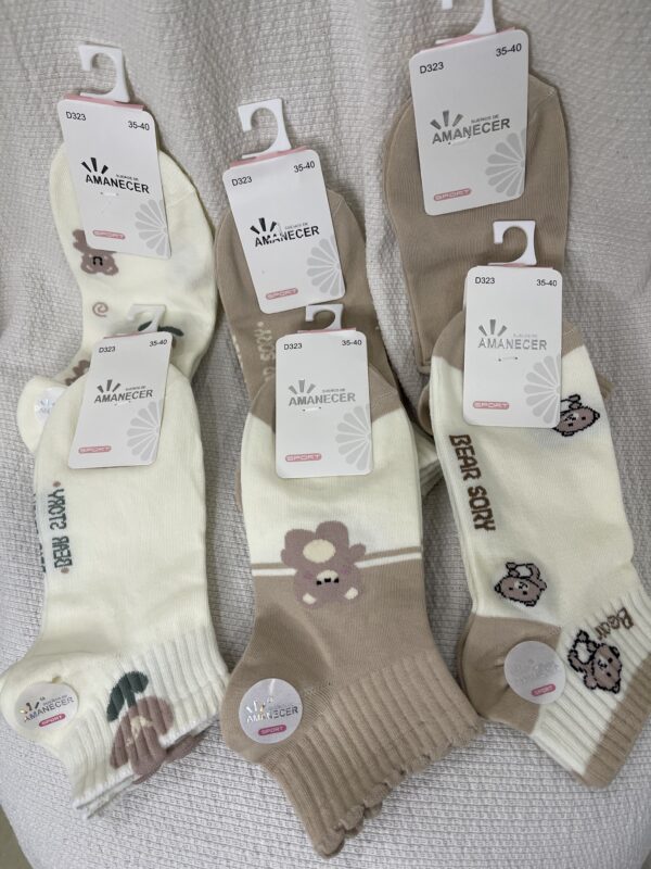 Pack x6 Medias Surtidas - Amanecer " Pack Chloe"